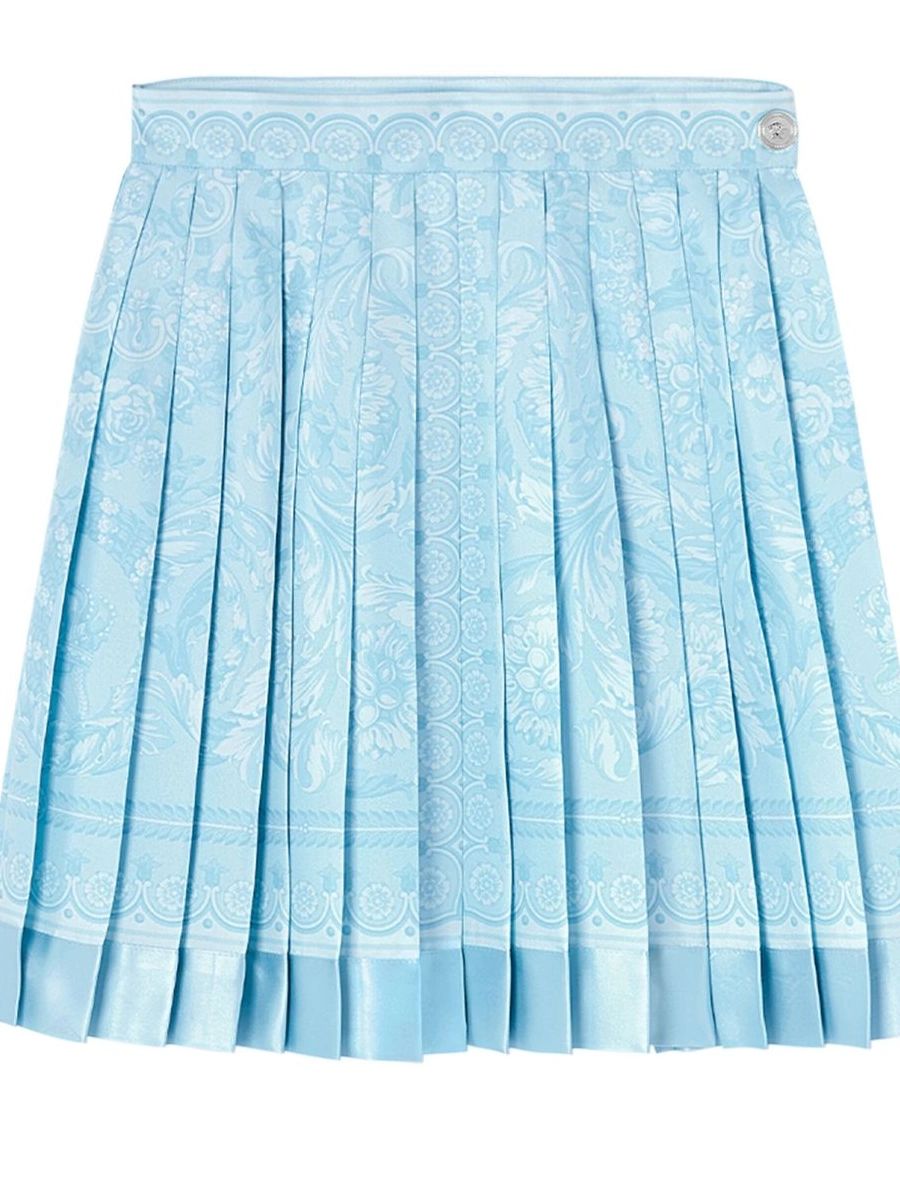 Cheap Versace skirt Barocco-print Women silk 0801